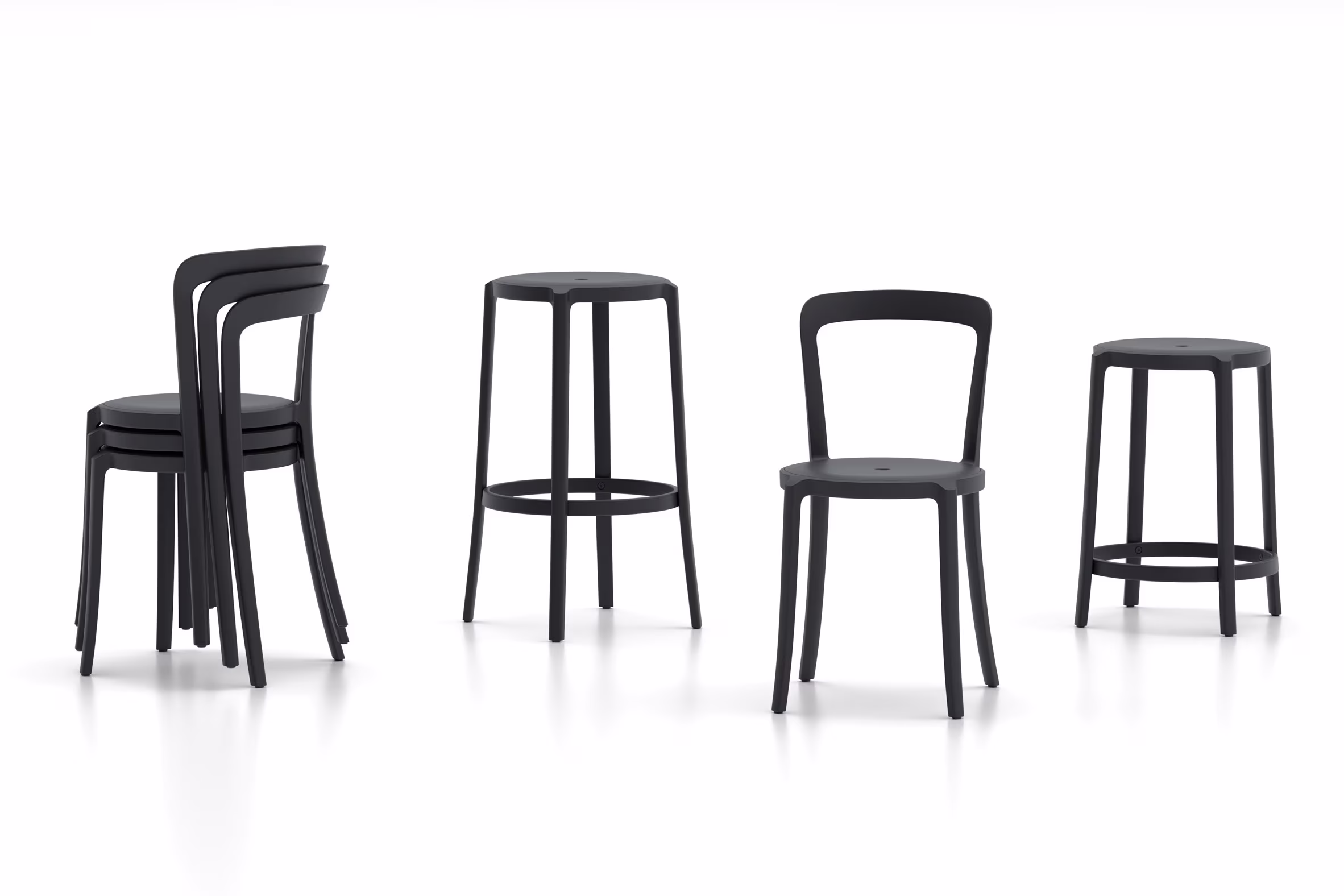 Šodienas dizains - rūpes par planētu un cilvēku (Circular design. On and On. Design by Barber and Osgerby for Emeco)